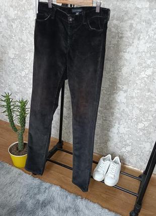 Вельветові чорні чоловічі брюки розмір 28 l від banana republic
