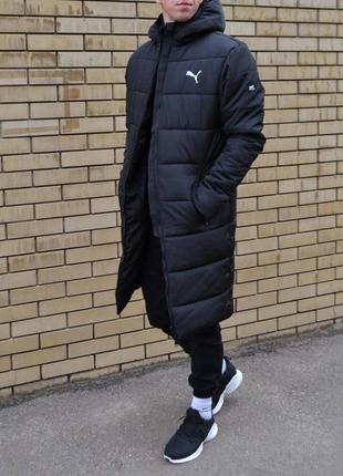 Зимняя удлиненная куртка puma2 фото