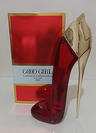 Женская парфюмированная вода good girl carolina herrera red (гуд герл каролина херера ред) 80 мл