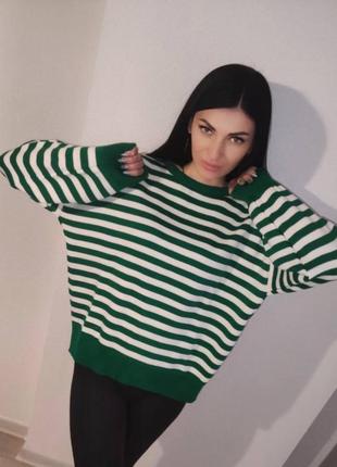 Светр в смужку за суперціною9 фото
