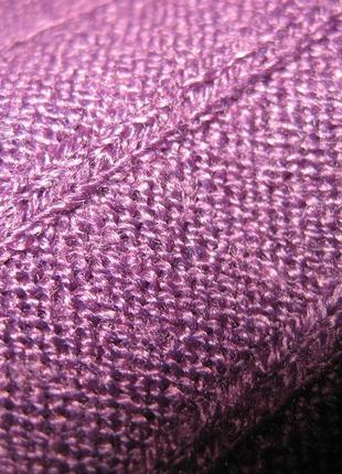 Удобное простое и нарядное закрытое силуэтное вязаное платье свитер f&f км1447 тянется по фигуре9 фото