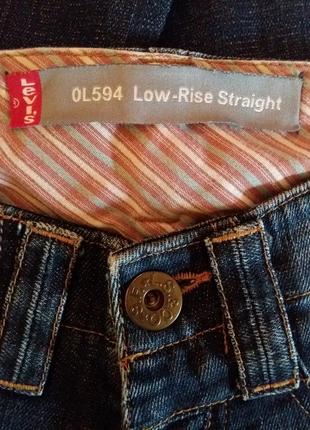 Джинсы levis прямого кроя посадка низкая3 фото