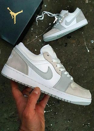 Женские кроссовки nike air jordan 1 low