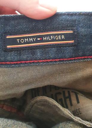 Оригинальные коттоновые зауженные джинсы/узкачи Tommy hilfiger м-л w33, l327 фото