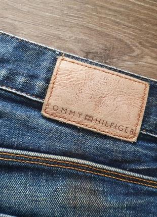Оригинальные коттоновые зауженные джинсы/узкачи Tommy hilfiger м-л w33, l326 фото