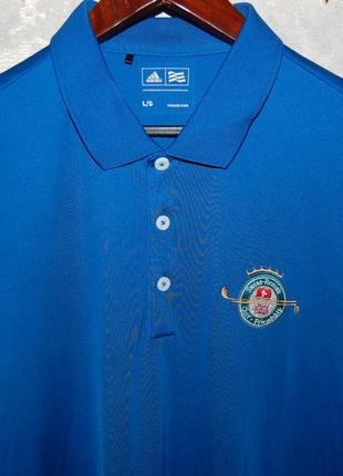 Футболка сорочка-поло adidas golf polo swiss — british, на 52 р-р. (l)3 фото