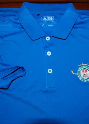 Футболка сорочка-поло adidas golf polo swiss — british, на 52 р-р. (l)6 фото