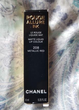 Chanel rouge allure ink matte liquid lip colour5 фото