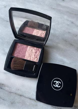 Chanel рум'яна duo твідовий ефект