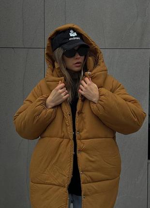 Куртка зимняя оверсайз в стиле zara.2 фото