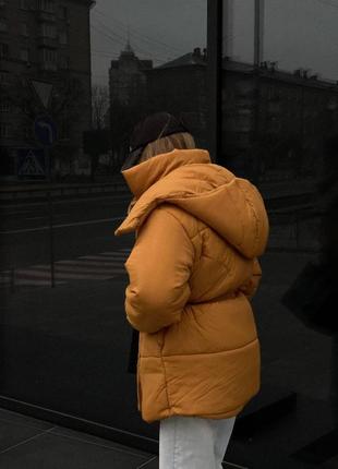 Куртка зимняя оверсайз в стиле zara.8 фото
