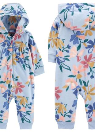 Флисовый человечек комбинезон ромпер картерс carters