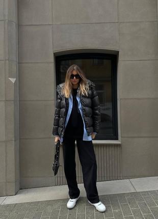 Куртка-пуховик в стиле вalэнciаgа