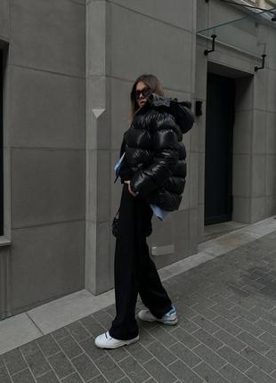Куртка-пуховик в стиле вalэнciаgа