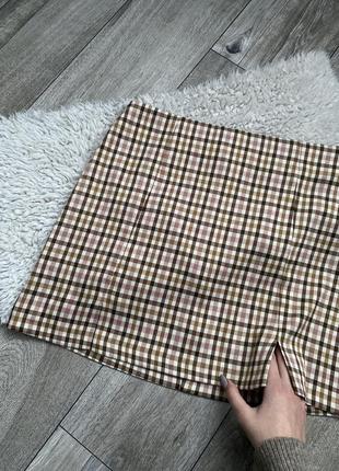 Юбка с разрезами