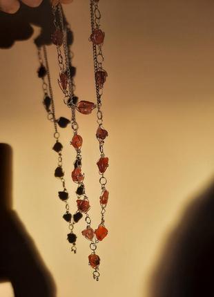 Набо украшений с агатом 4