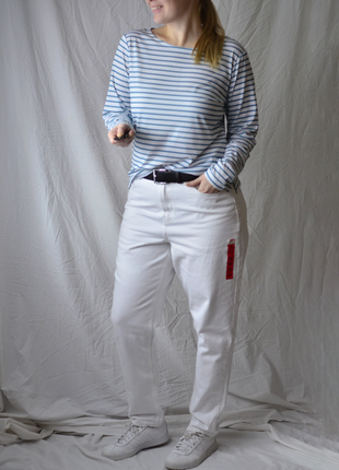 6857\260 цупкі білі джинси denim&co xxl