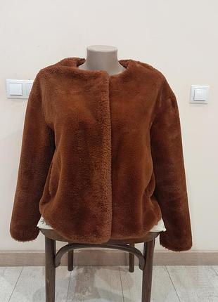 Красива еко шубка шуба дубленка