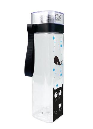 Пляшка для води ziz кіт2 фото