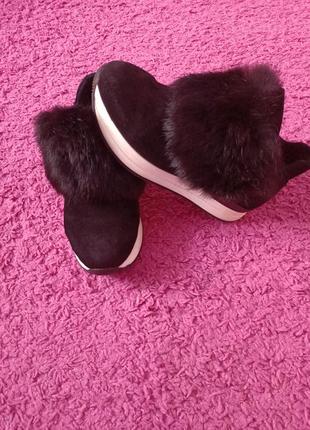 Кросівки натуральний замш