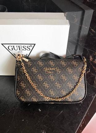 Женская сумка brown gold