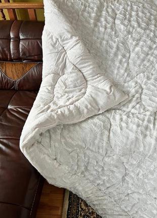 🥑🥑 покривало сніжок об'ємне та тепле 210*230