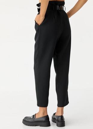 Классические деловые женские брюки с поясом  ⁇  классические деловые женке брючины5 фото