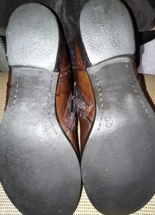 Кожаные ботинки челси4 фото