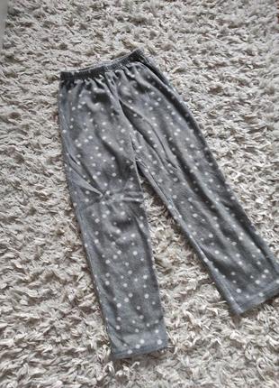 Флисовые пижамные штаны на 7-8 лет от hullabaloo1 фото