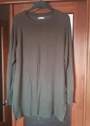 Светр подовжений віскоза бавовна cubus as m l xl