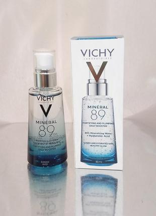 Протермінован для зволоження та пружності шкіри vichy mineral 89  50 мл до 08.22