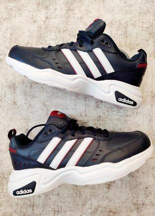 Кроссовки adidas strutter оригинал р42-44 кожаные осенние адидас синие