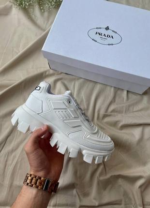 Кроссовки prada cloudbust «white’ кроссовки6 фото