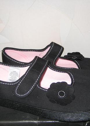 Текстильные новые мокасины-туфельки marks &amp; spencer 34-35р. (22.5 см.)