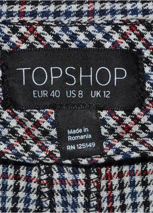 Брюки штани topshop гусяча лапка р.l6 фото