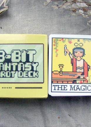 Гадальные карты таро восьмибитные 8-bit fantasy tarot deck1 фото