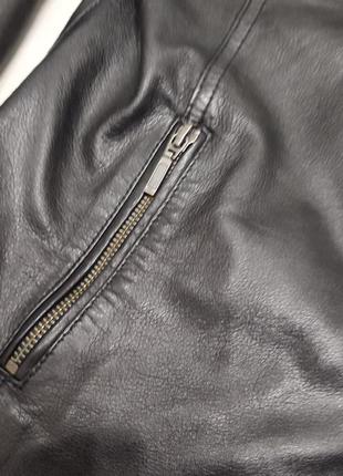 Женская кожаная куртка ветровка 1.2.3.5 фото
