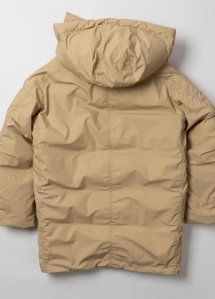 Uniqlo u padded oversized parka coats beige женский пуховик парка7 фото