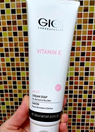 Gigi vitamin e cream soap - мило рідке1 фото
