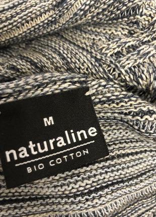 Хлопок,гольф реглан,водолазка меланж,свитер,премиум бренд,naturaline bio cotton7 фото