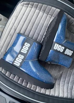 Уггі жіночі сині ugg1 фото