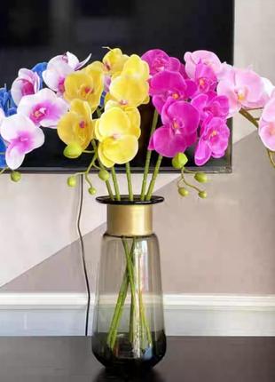 Букет набір квітка орхідея штучний букет інтер'єрний2 фото