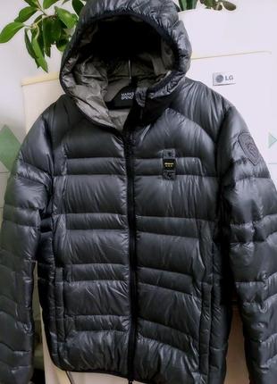 Курточка фирменная осень-зима -весна пух-перо мал.s 13-15 лет 164cm blauer америка