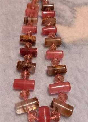Бусы из нату- ральных камней4 фото