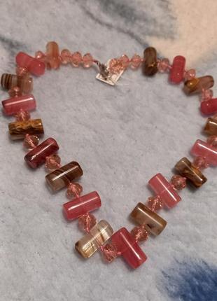 Бусы из нату- ральных камней7 фото