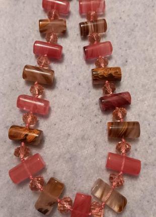 Бусы из нату- ральных камней6 фото