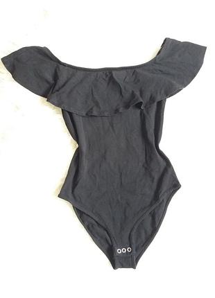 Боди с воланом