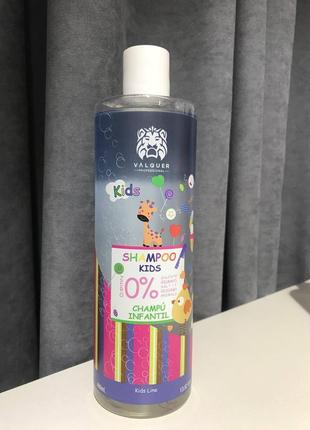 Дитячий шампунь із м'якою формулою valquer extra soft child shampoo 400 мл