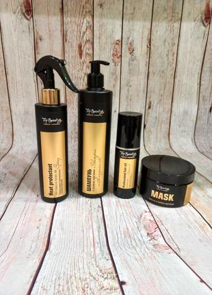 Набір для відновлення та живлення волосся з аргановим маслом