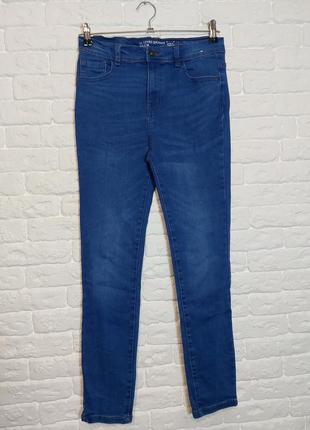 Фирменные джинсы скинни 11-12 лет